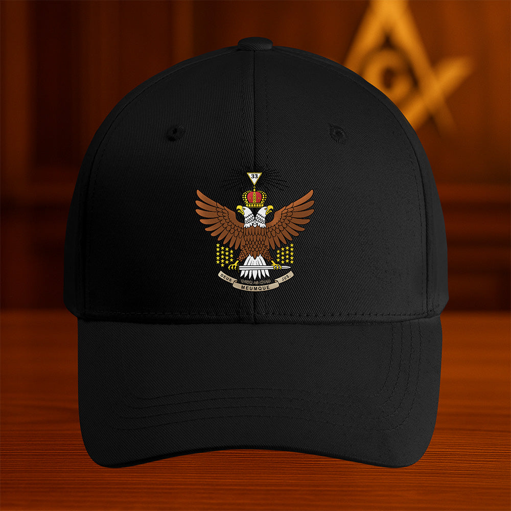 33rd Degree Scottish Rite Hat - Printed