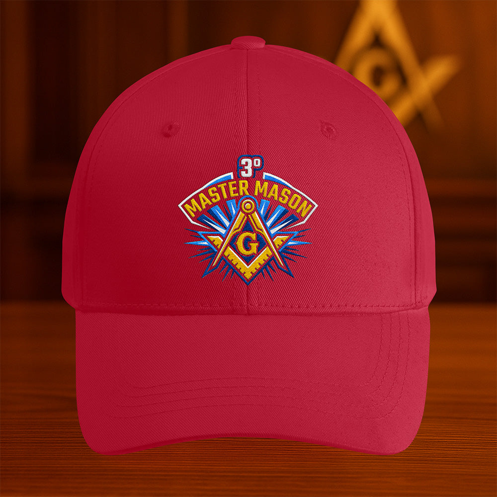 3° Master Mason Hat - Embroidered