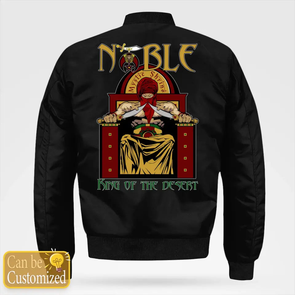 Custom Shriners Bomber Jacket
