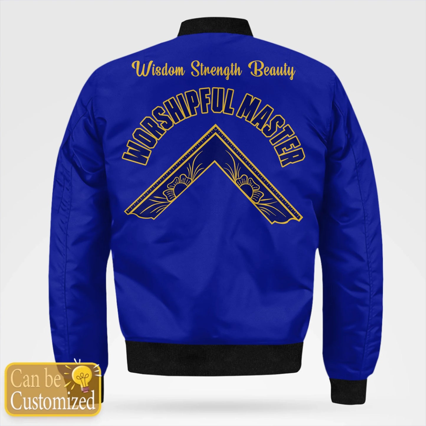 Custom Worshipful Master Bomber Jacket