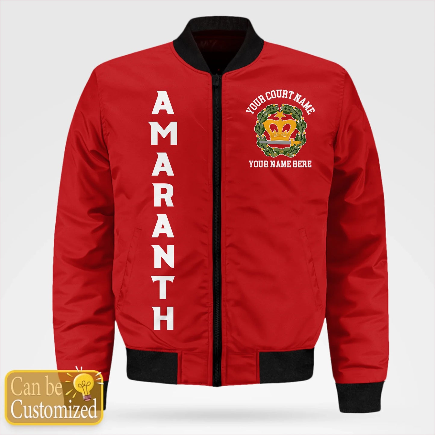 Custom Order of the Amaranth Bomber Jacket