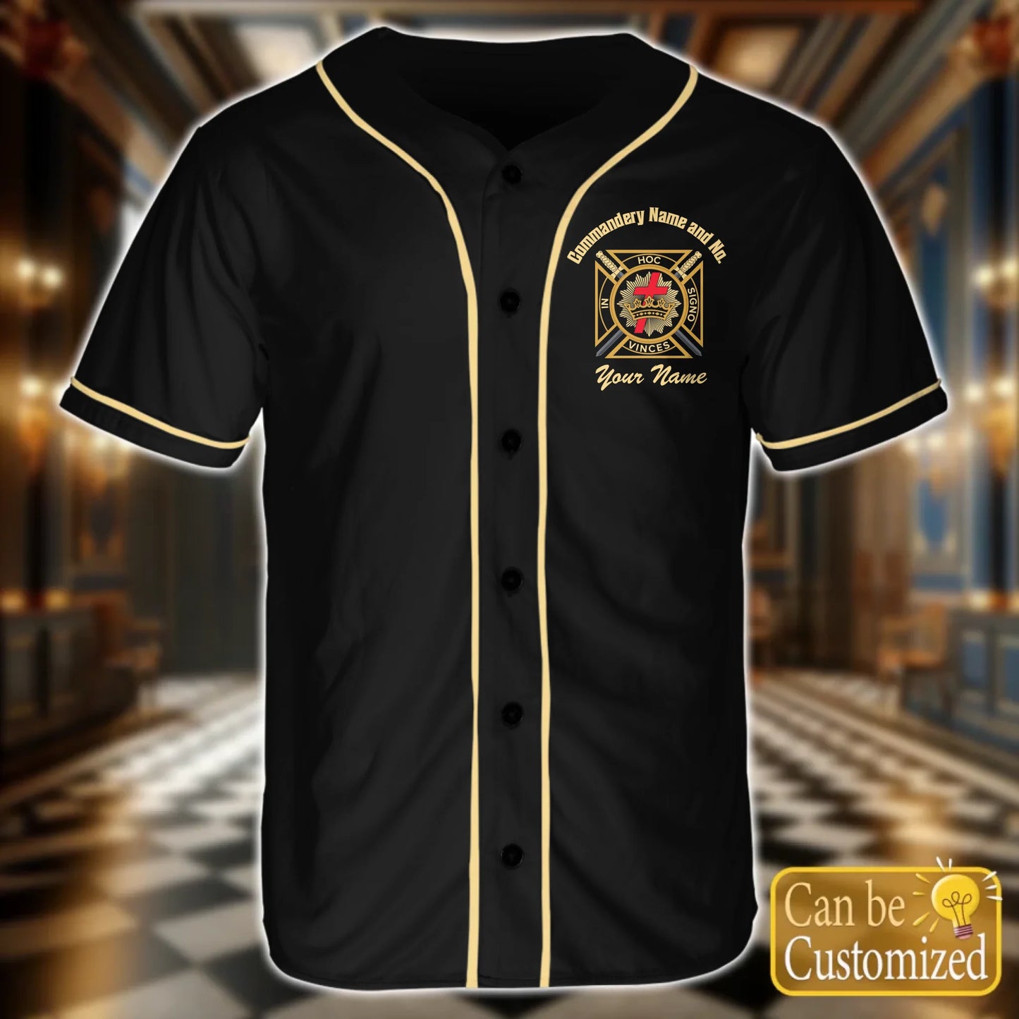 Custom Knights Templar Commandery Front