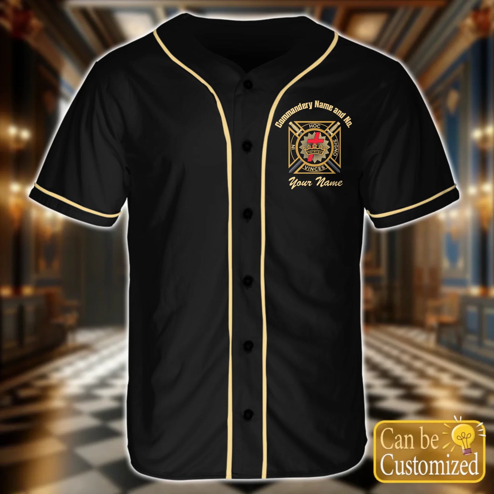 Custom Knights Templar Commandery Front