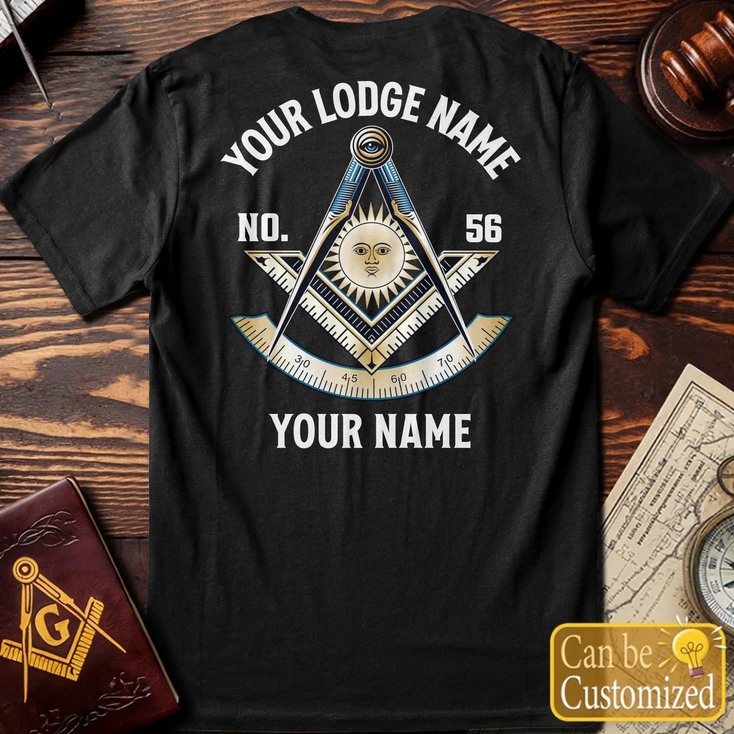 Custom T-Shirt Back Below