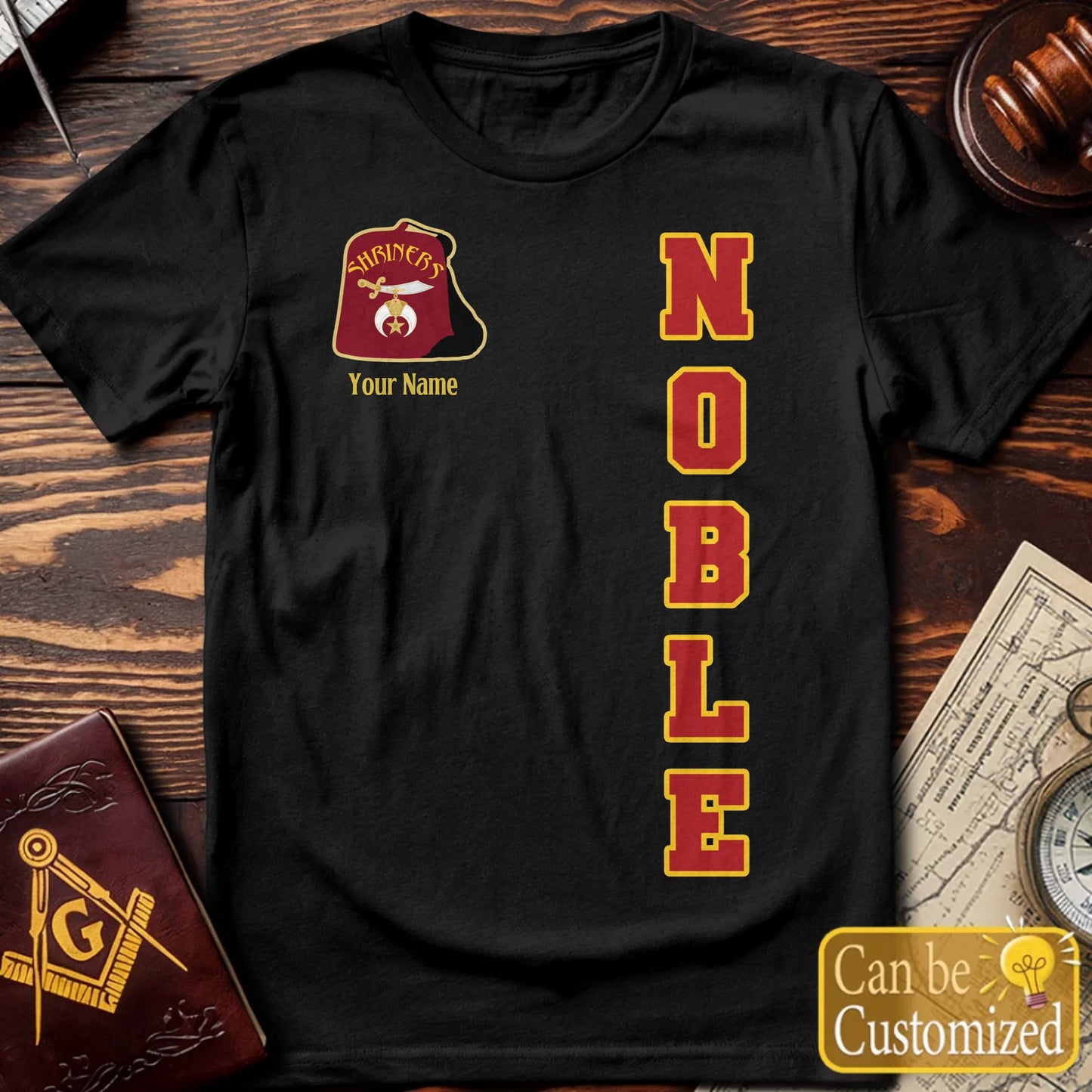 Custom T-Shirt Front Below