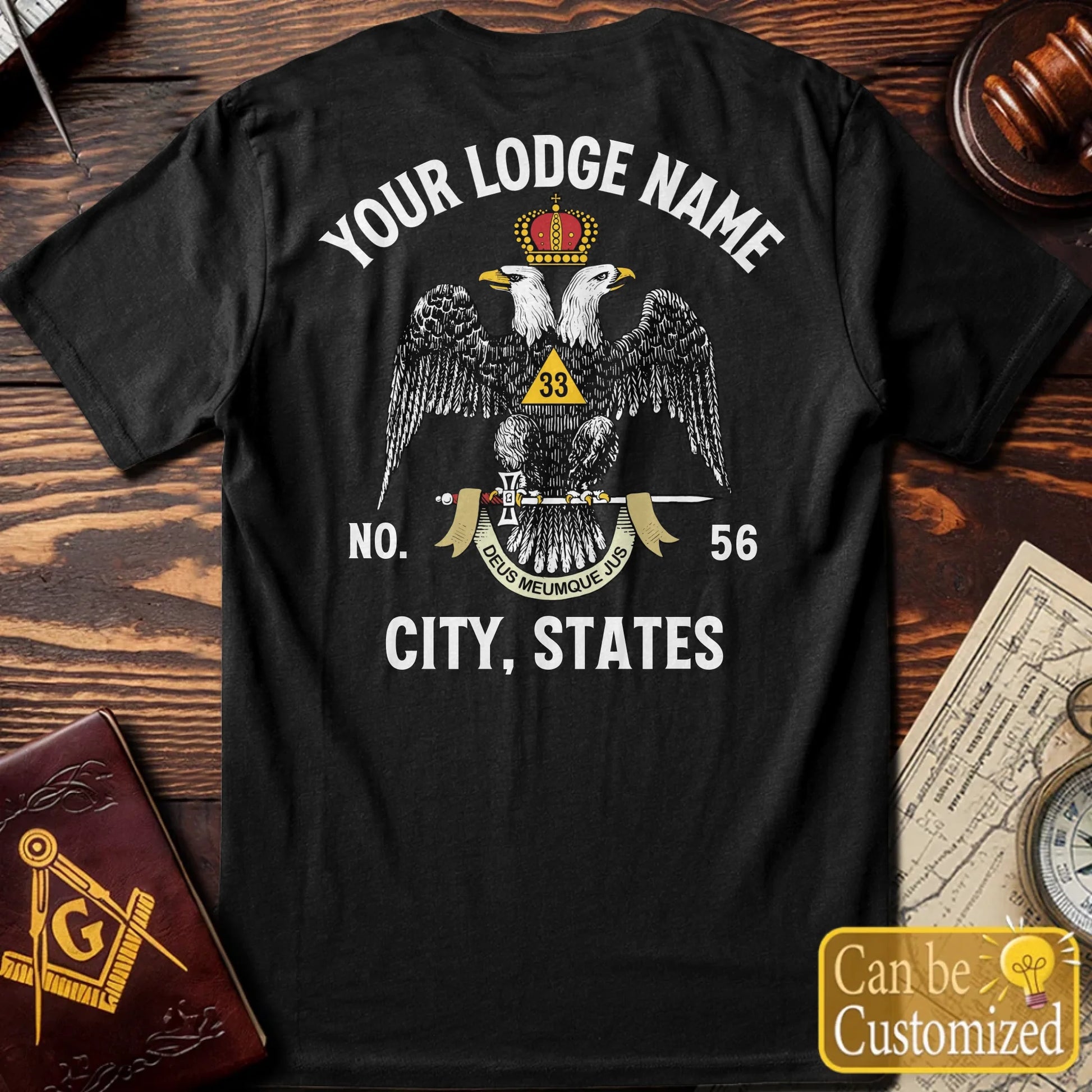 Custom T-Shirt Back Below