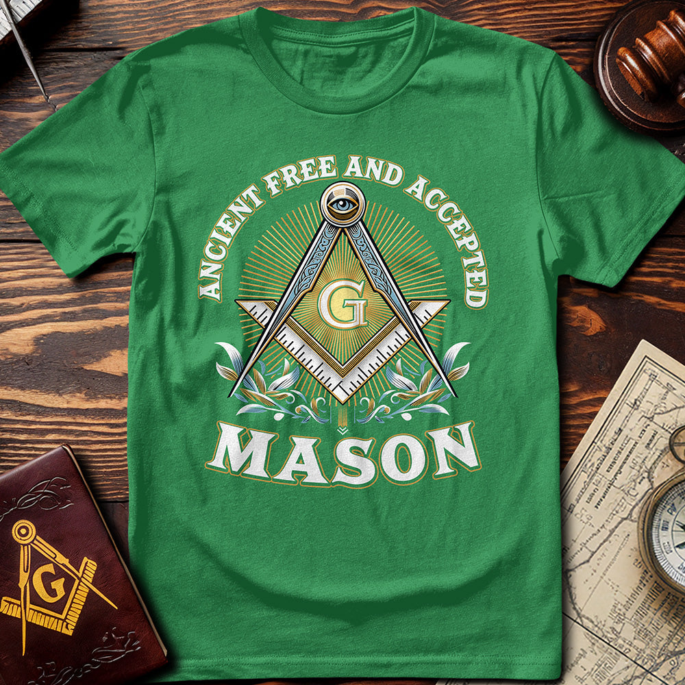 Ancient Free & Accepted Masons T-Shirt | Masonic Gift