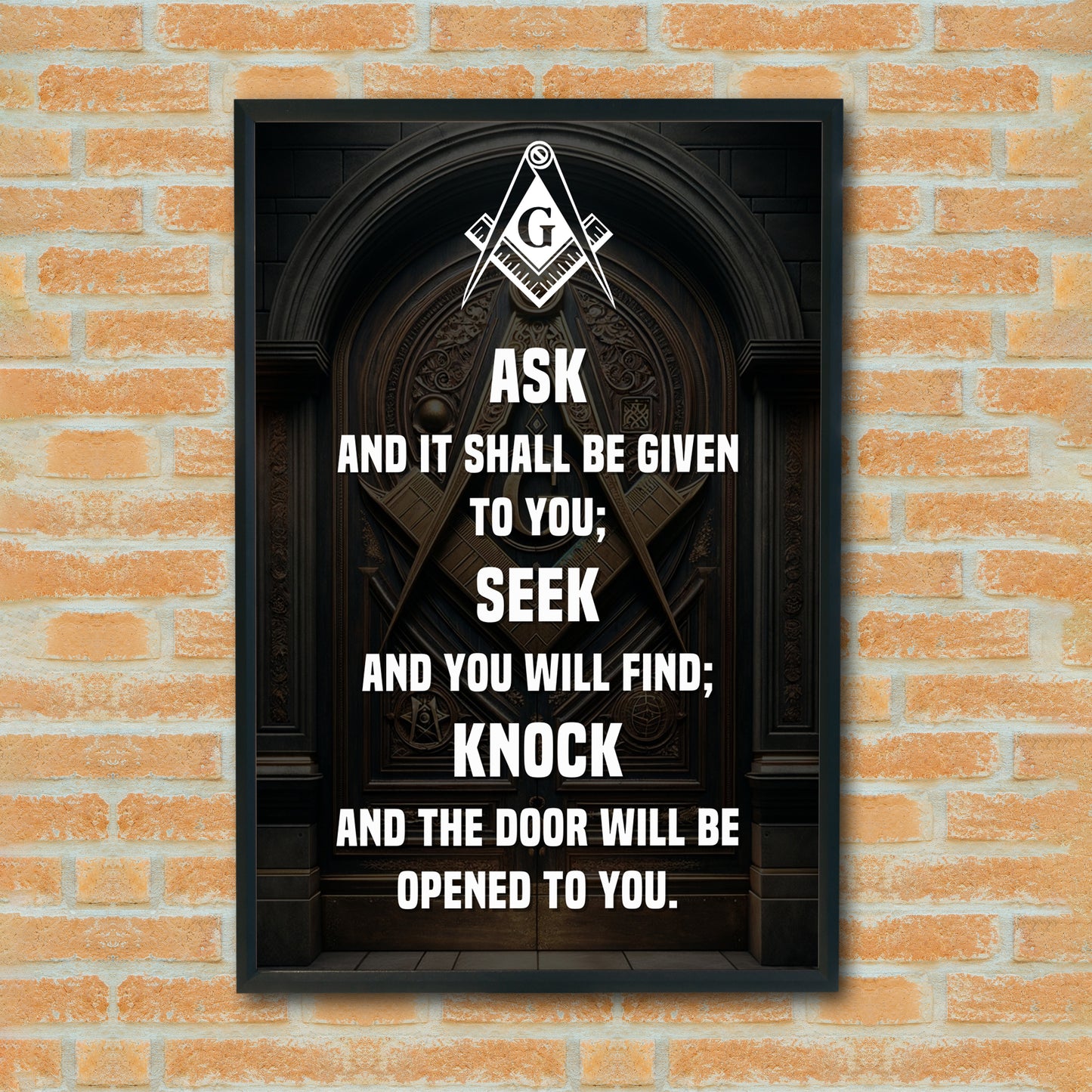 Ask, Seek, Knock