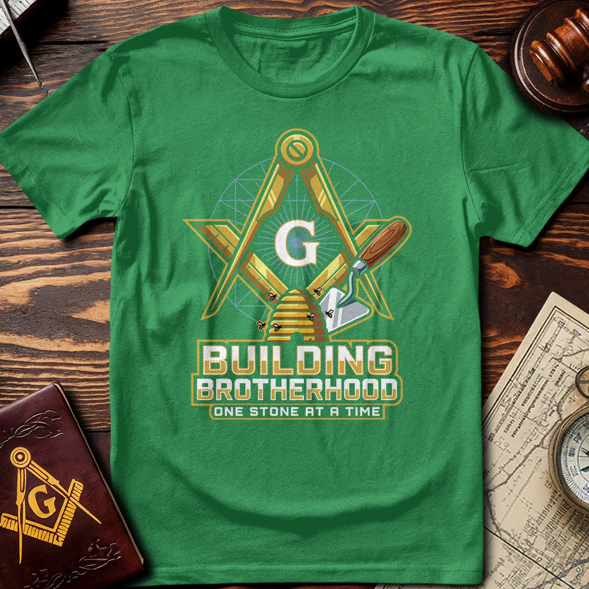 Building Brotherhood One Stone At A Time T-Shirt