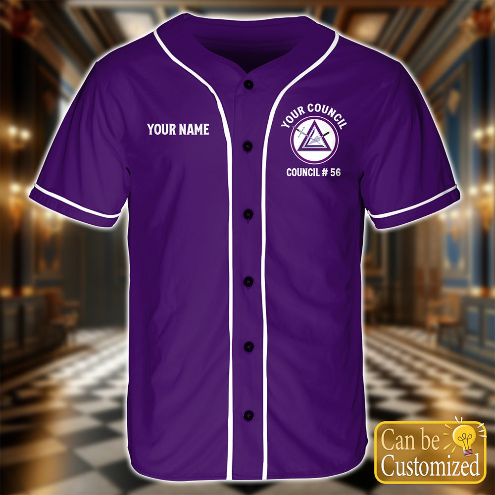 Custom Royal and Select Masters Baseball Jersey