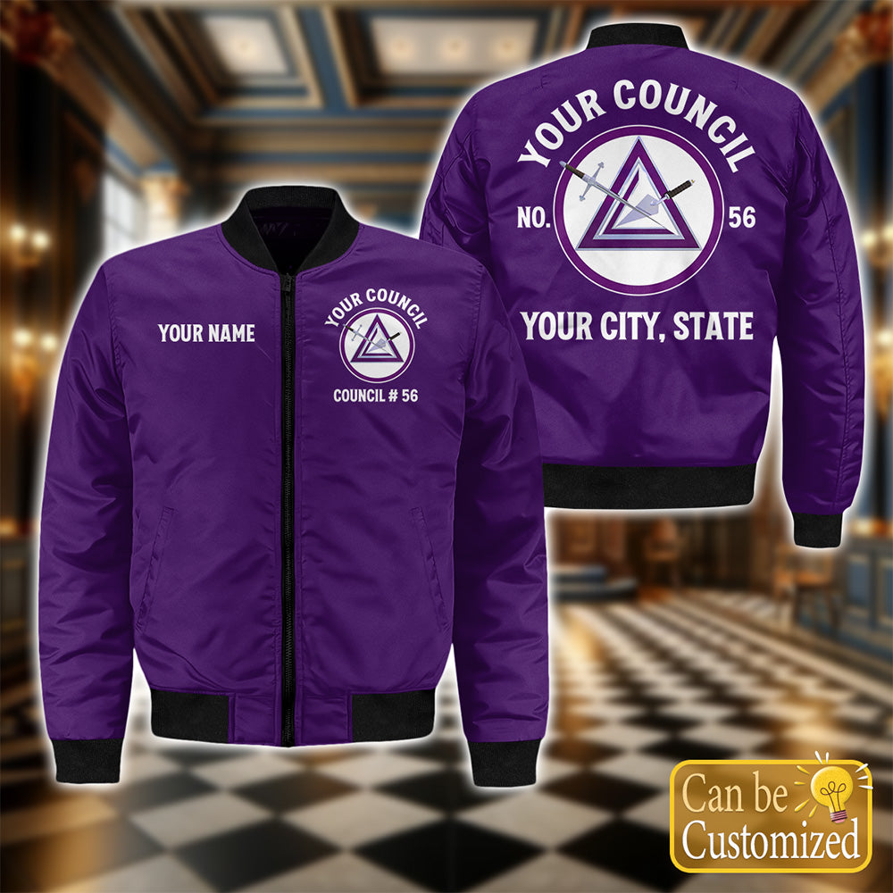 Custom Royal and Select Masters Bomber Jacket