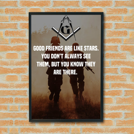 Good Friends Are Like Stars