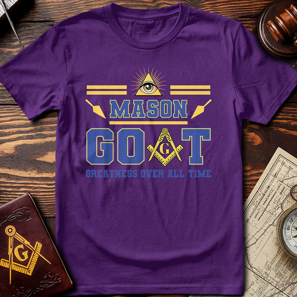 Mason Goat Greatness Over All Time T-Shirt