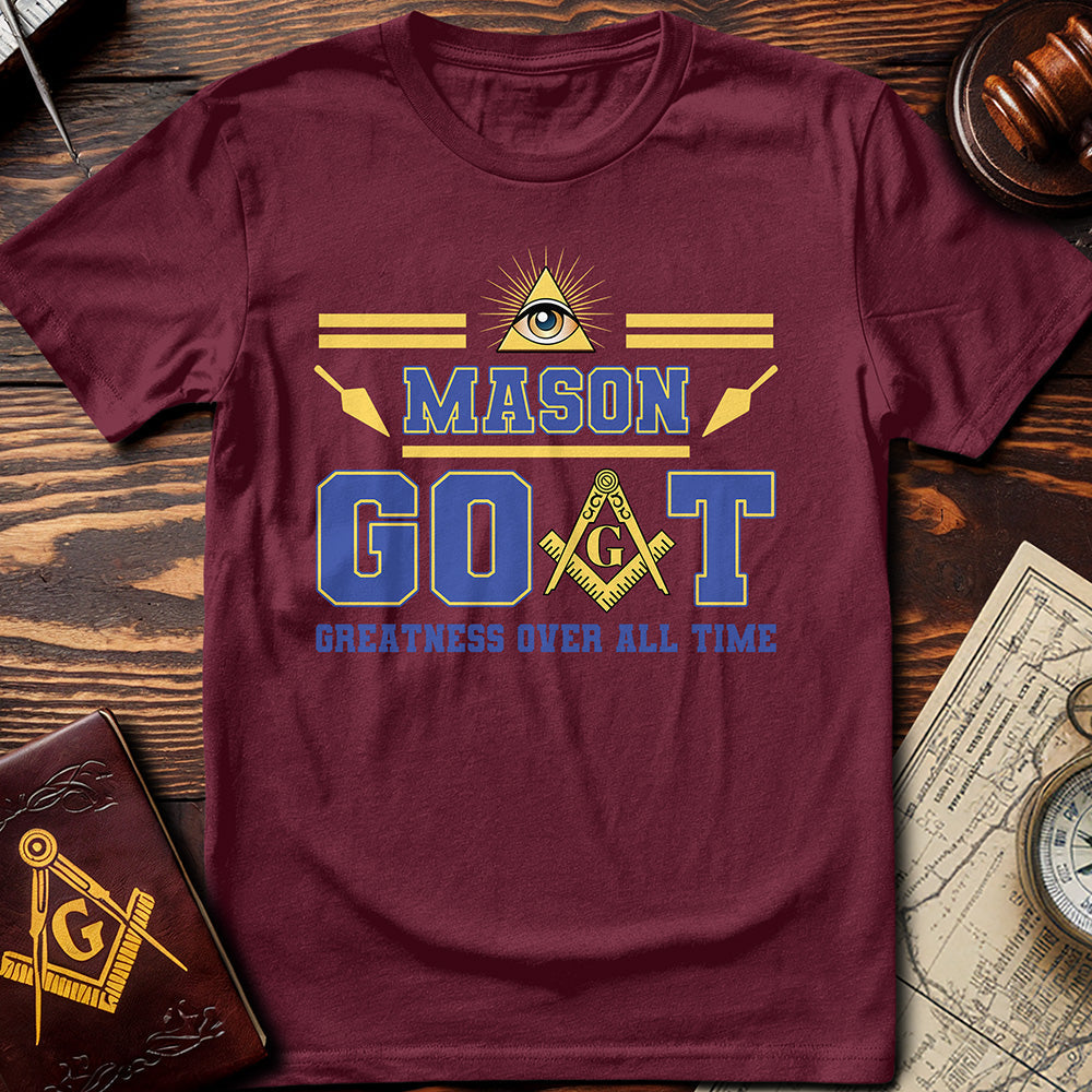 Mason Goat Greatness Over All Time T-Shirt