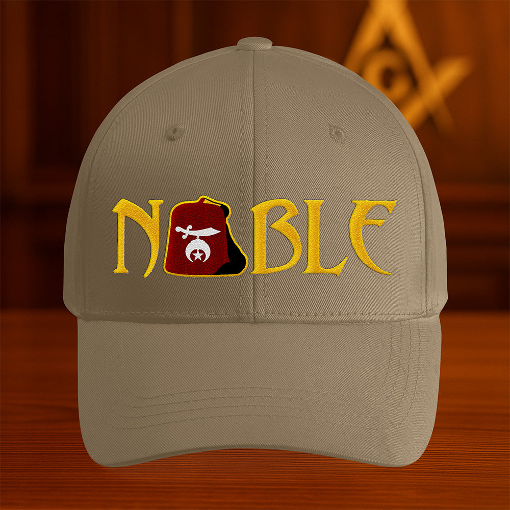 Noble Shriner Hat - Embroidered
