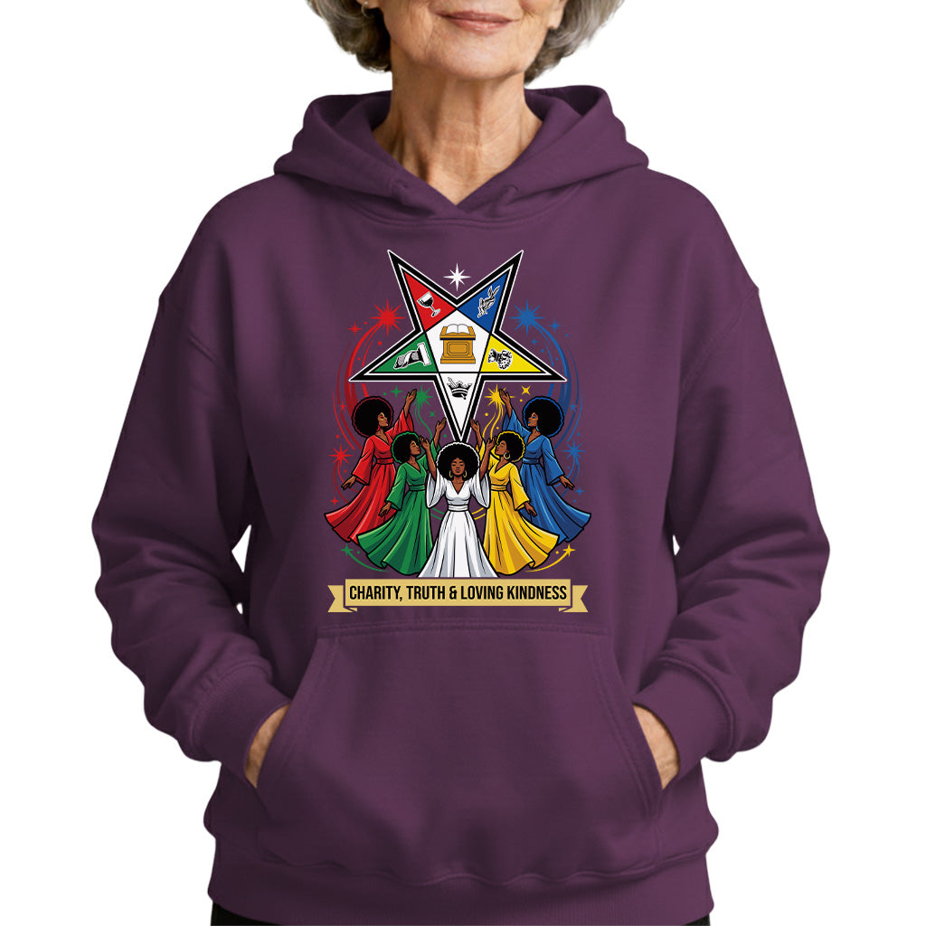 OES Charity, Truth & Loving Kindness Hoodie