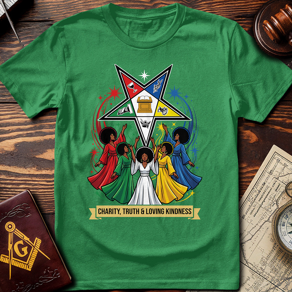 OES Charity, Truth & Loving Kindness T-Shirt