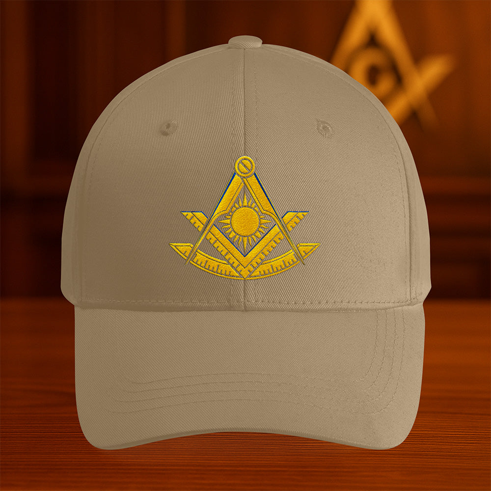 Past Master Masonic Hat - Embroidered