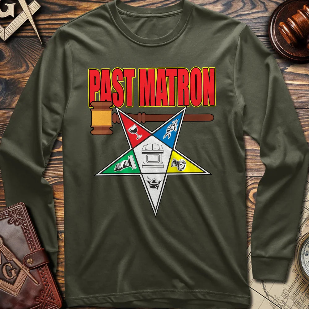 Past Matron OES Long Sleeve