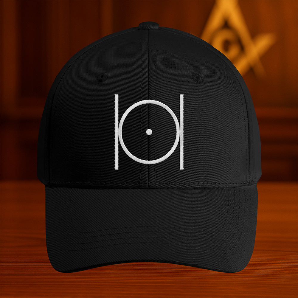Point within A Circle Hat - Embroidered