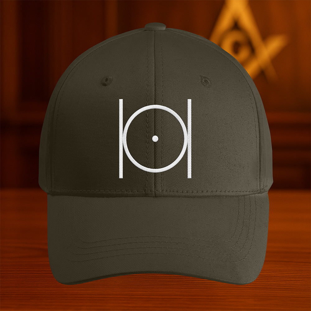 Point within A Circle Hat - Embroidered