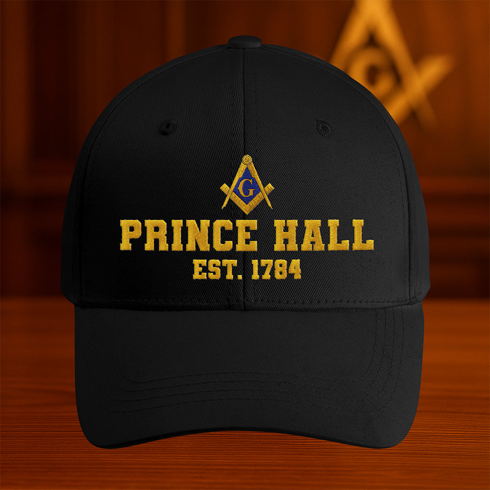 Prince Hall Hat - Embroidered
