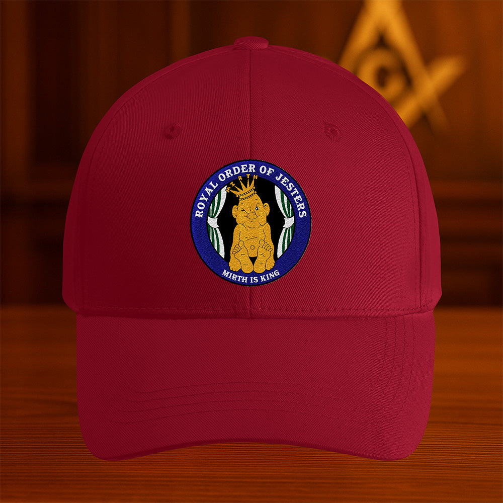 Royal Order Of Jesters Hat - Embroidered