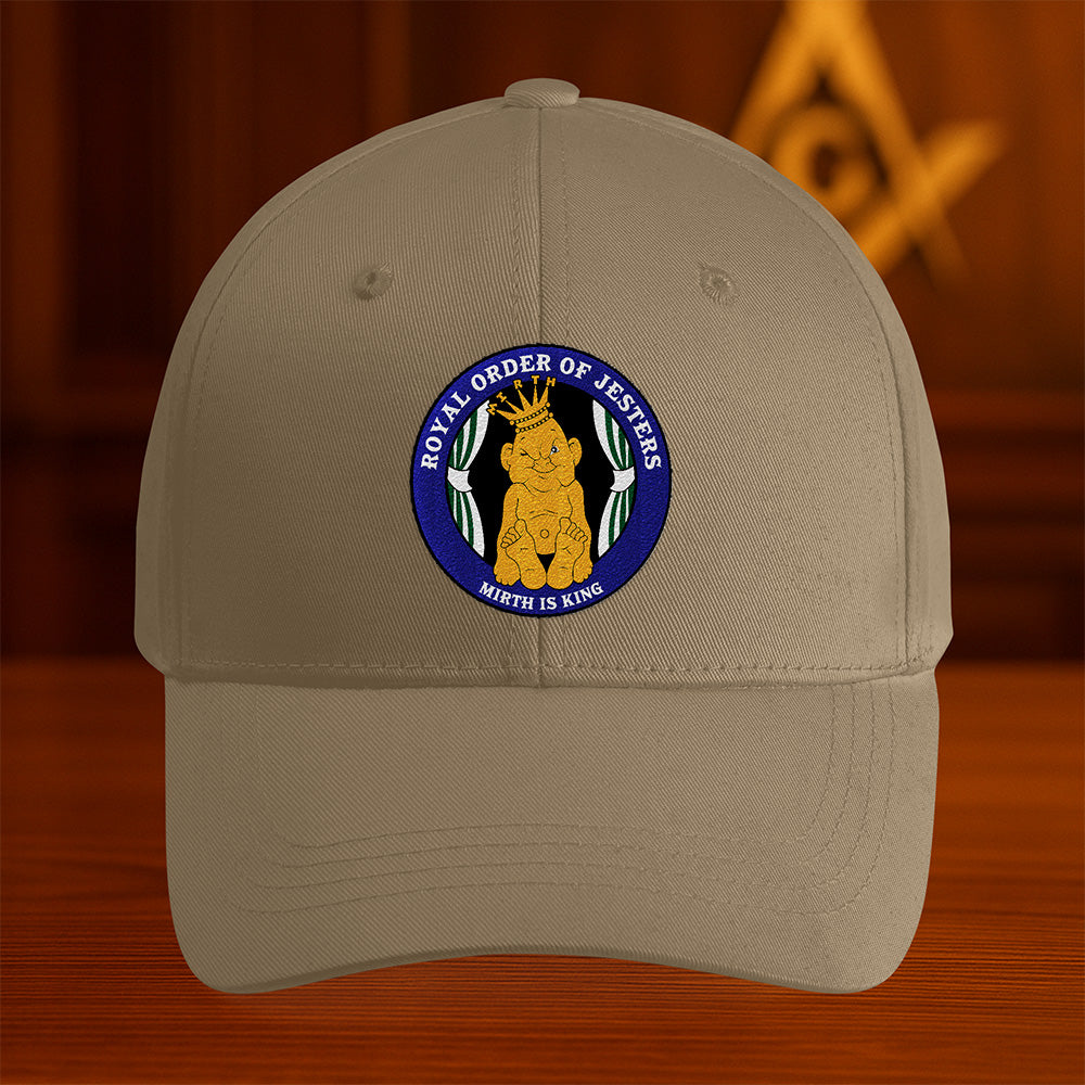 Royal Order Of Jesters Hat - Embroidered