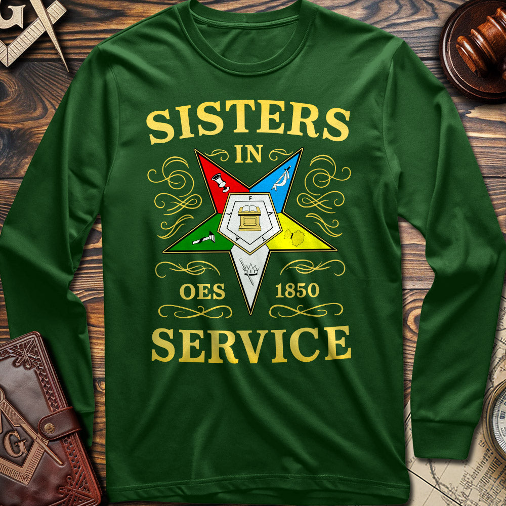 Sisters In Service OES Long Sleeve