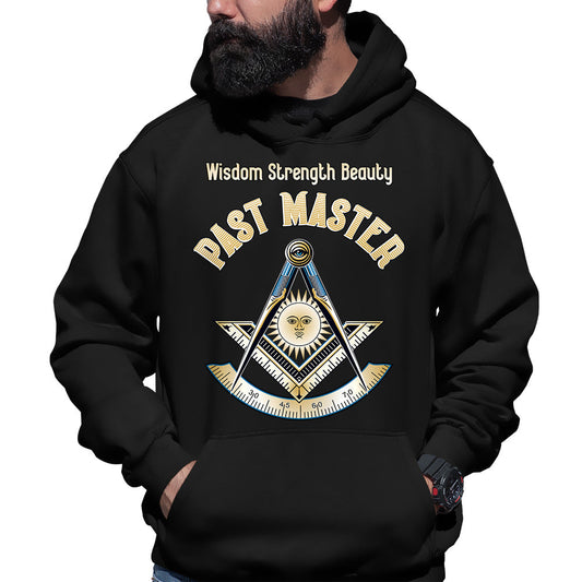 Wisdom Strength Beauty Past Master Hoodie