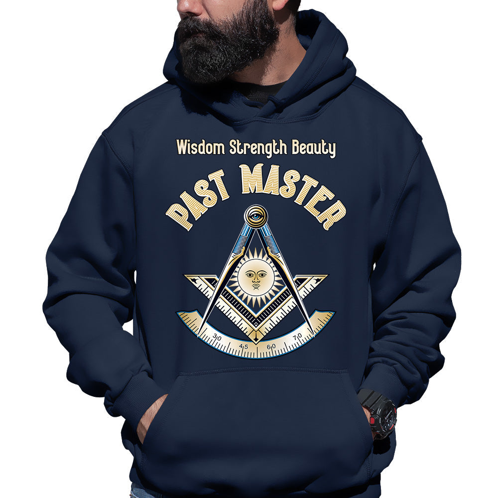 Wisdom Strength Beauty Past Master Hoodie