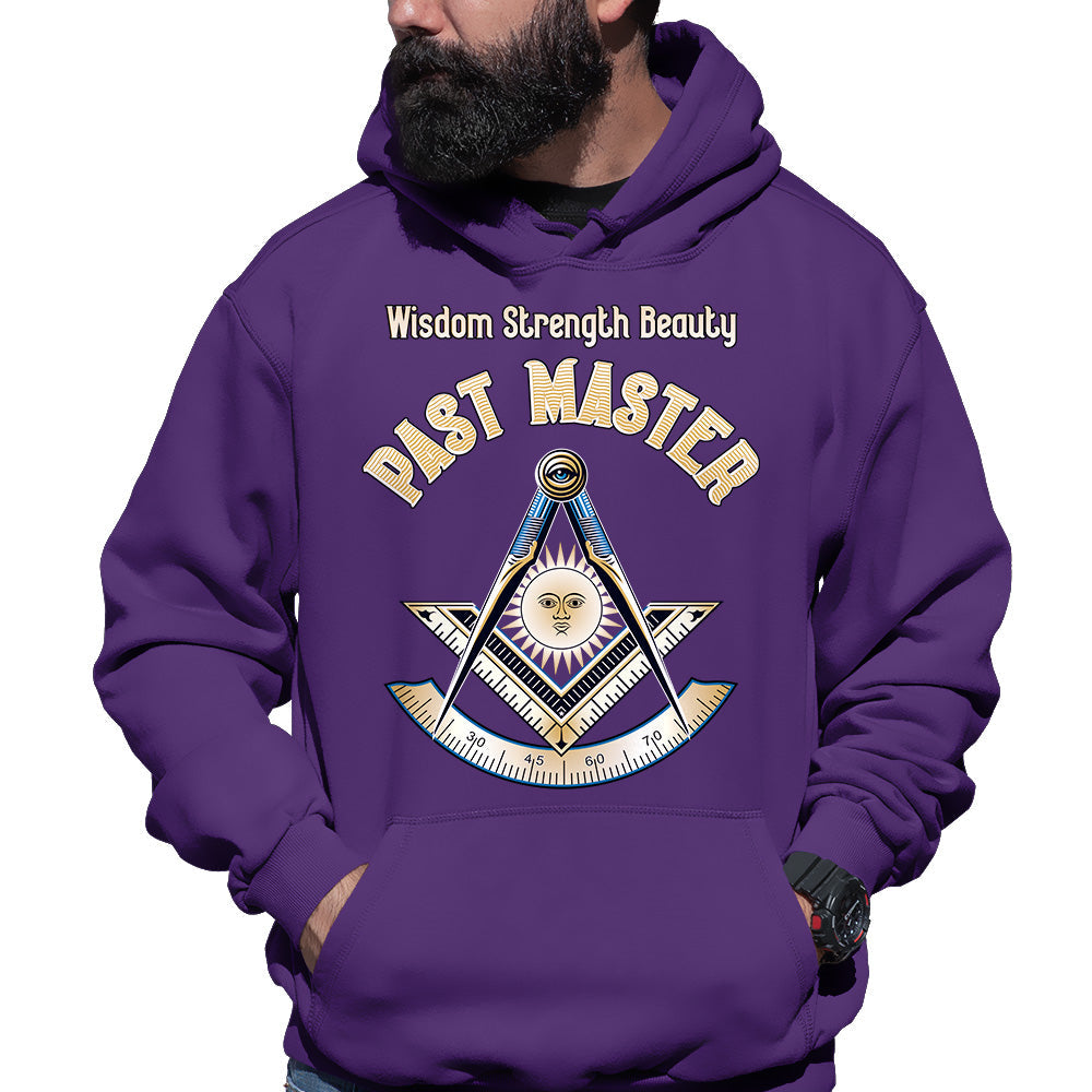 Wisdom Strength Beauty Past Master Hoodie