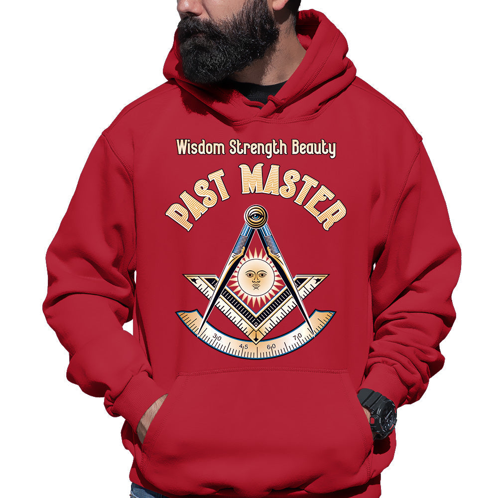 Wisdom Strength Beauty Past Master Hoodie