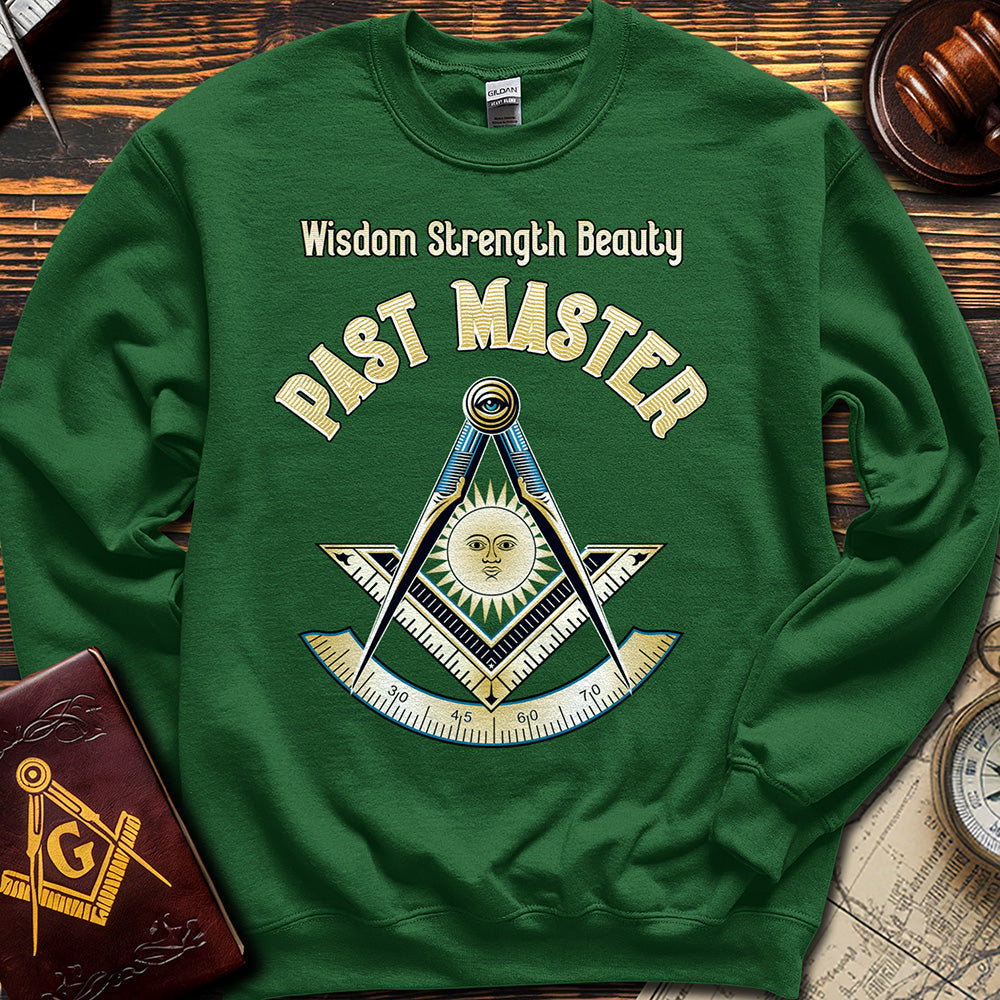 Wisdom Strength Beauty Past Master - Sweatshirt