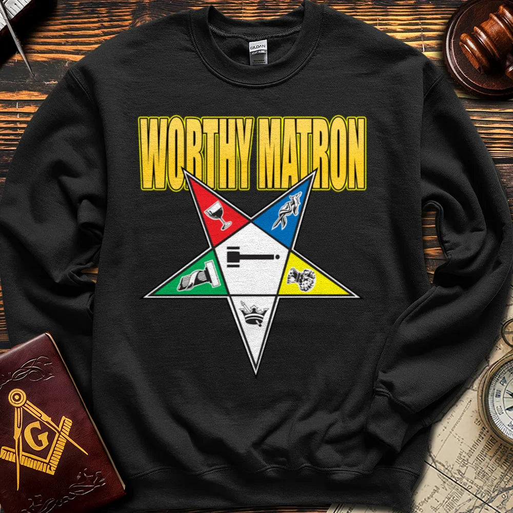 Worthy Matron OES - Sweatshirt