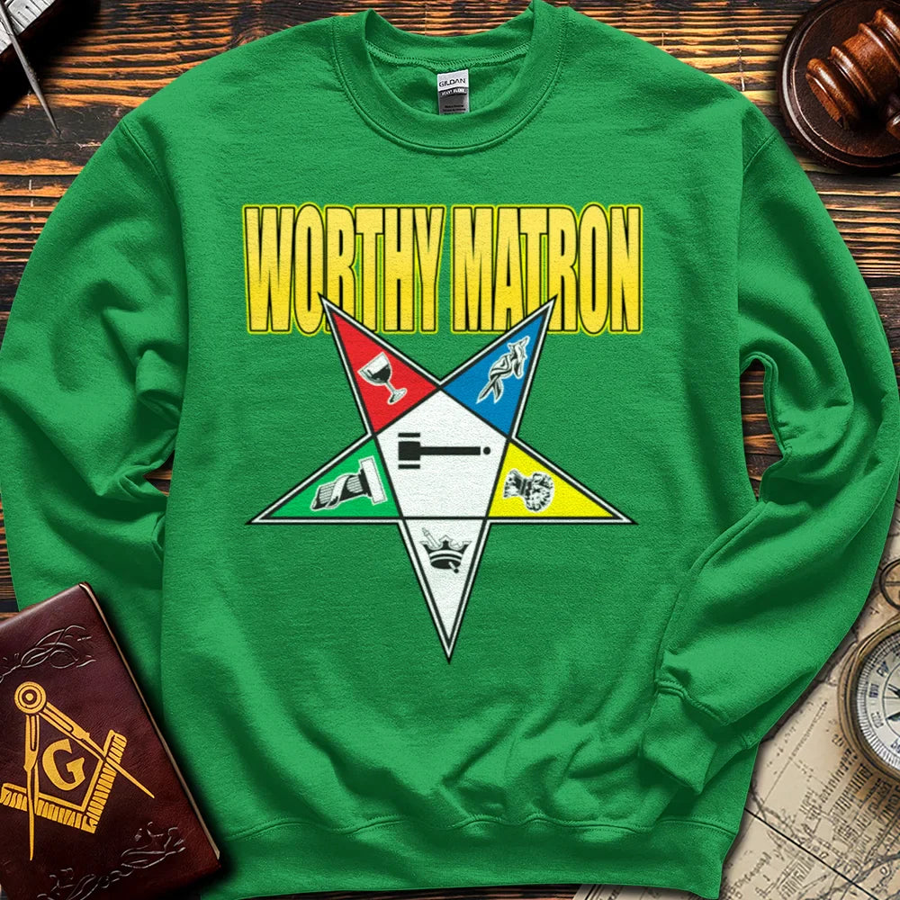 Worthy Matron OES - Sweatshirt