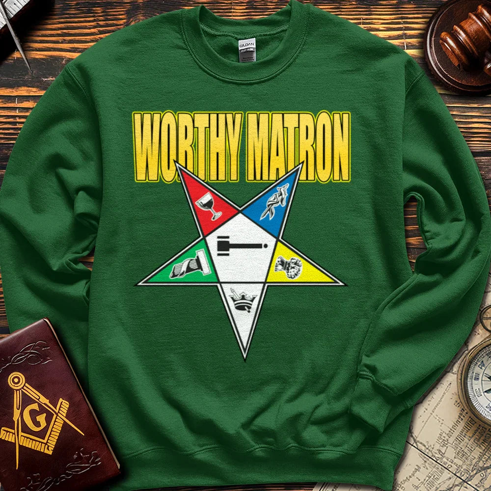 Worthy Matron OES - Sweatshirt