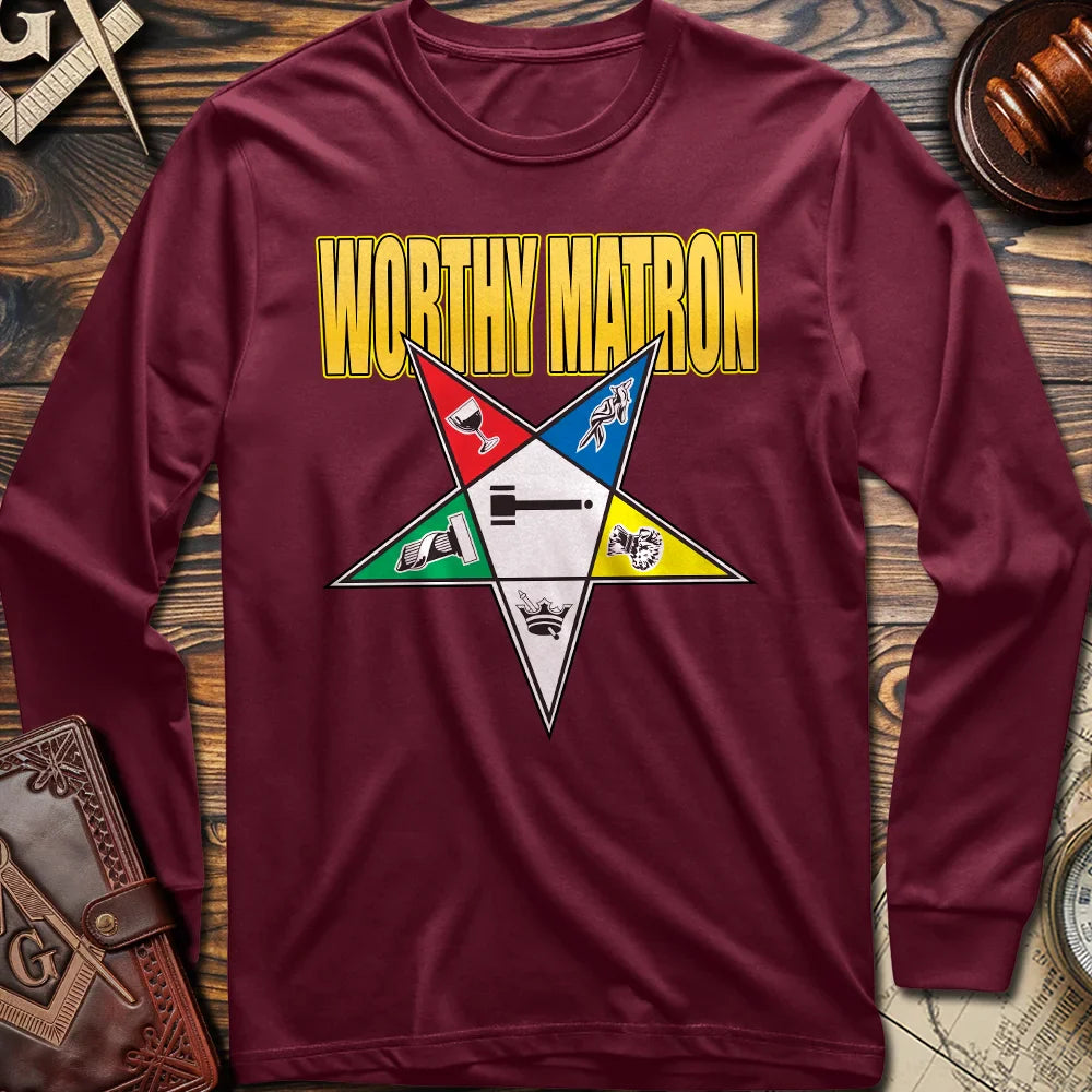 Worthy Matron OES Long Sleeve