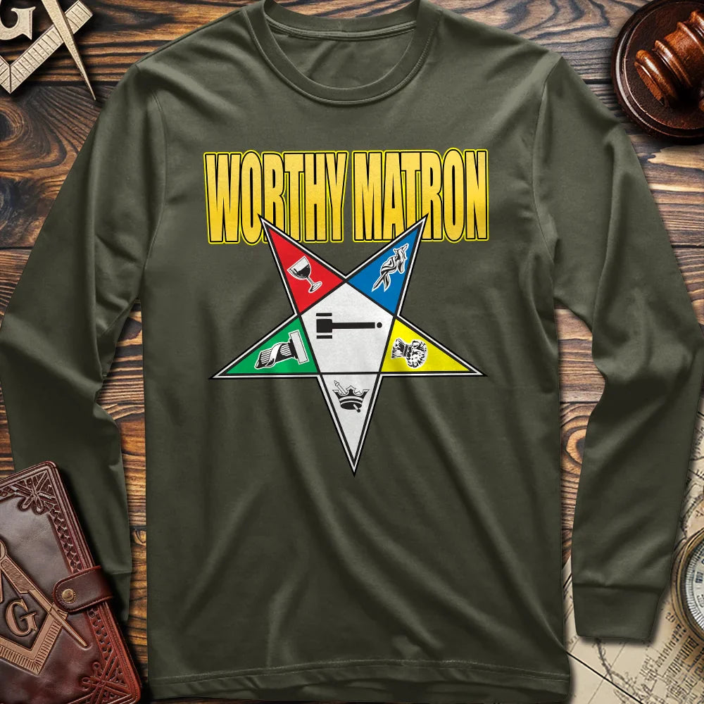 Worthy Matron OES Long Sleeve
