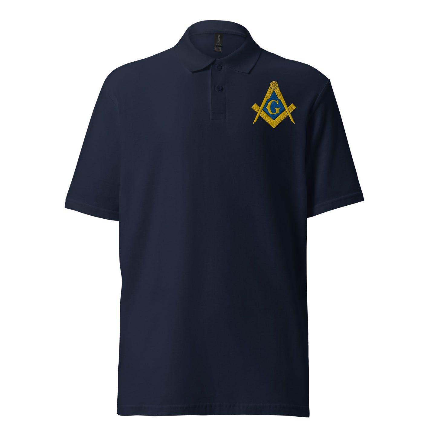 Masonic Embroidered Polo Shirt