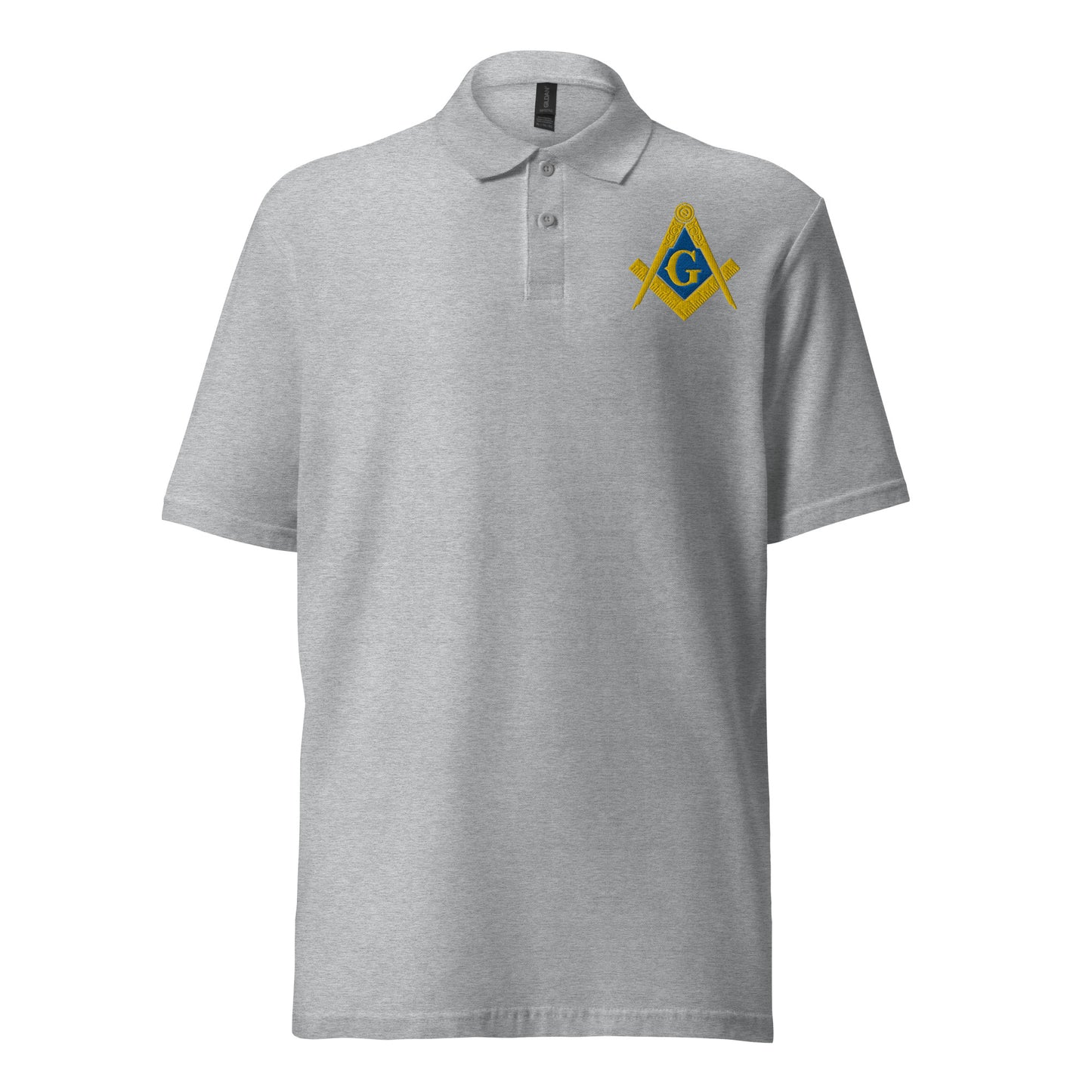 Masonic Embroidered Polo Shirt