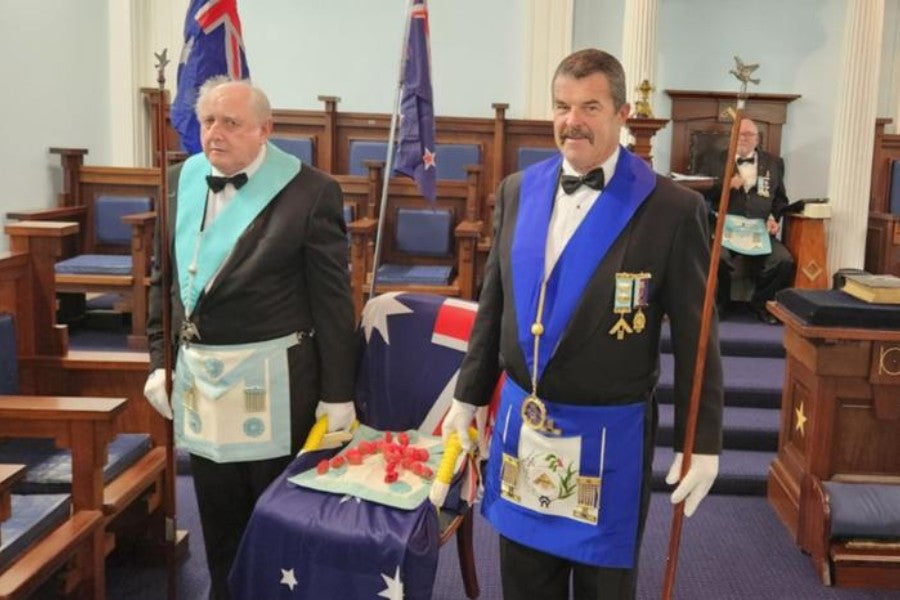 Albany Freemasons pay tribute to fallen veterans ahead of Anzac Day