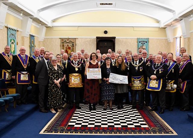 Freemasons donate £150k to Newcastle Children's Heart Unit
