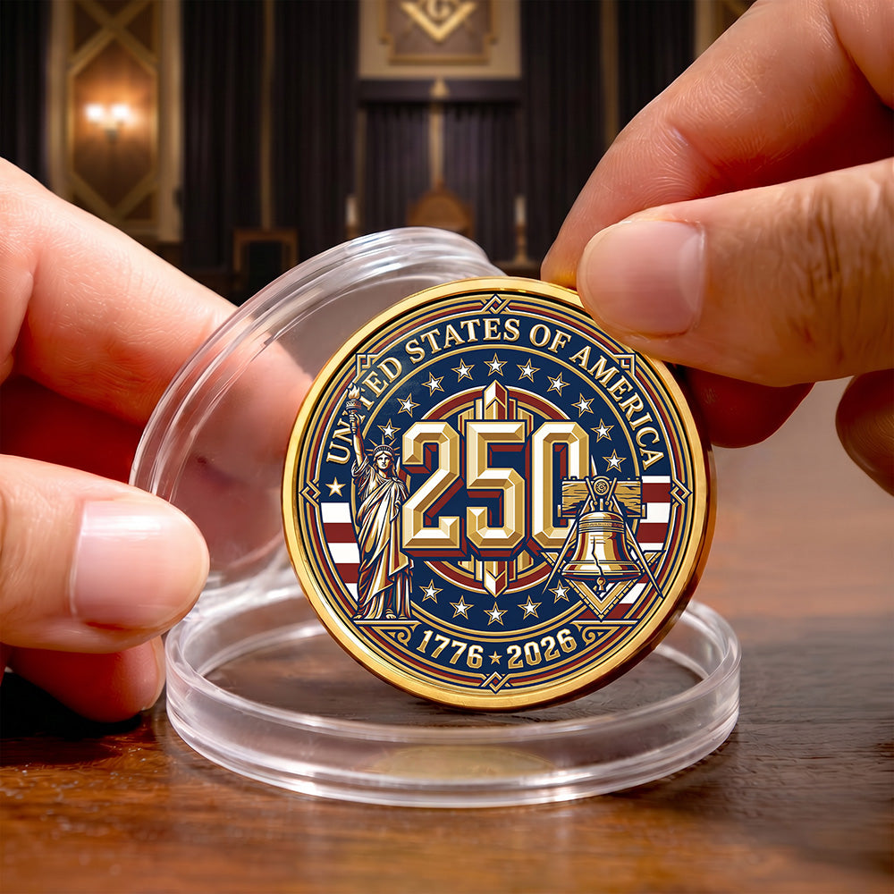 250th Anniversary Masonic Commemorative Coin