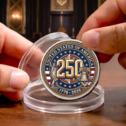 250th Anniversary Masonic Commemorative Coin