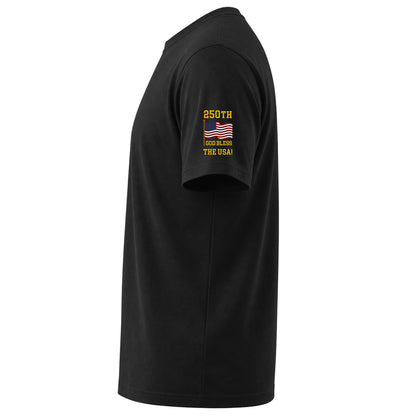 250th Anniversary USA Custom T-Shirt -Embroidered