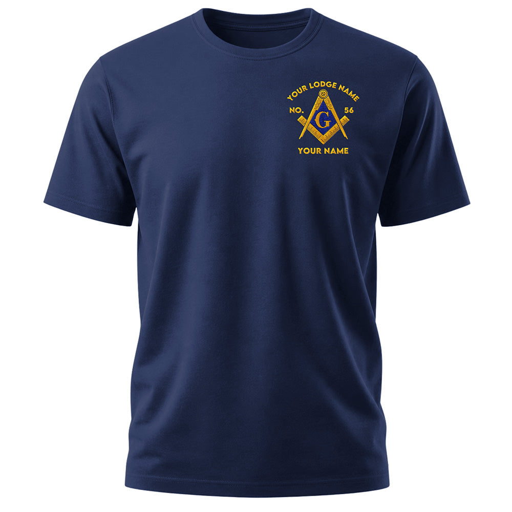 250th Anniversary USA Custom T-Shirt -Embroidered