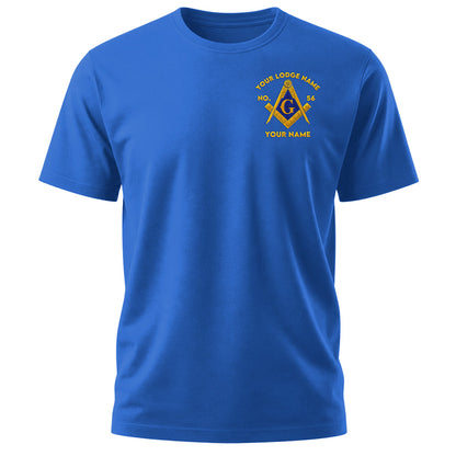 250th Anniversary USA Custom T-Shirt -Embroidered