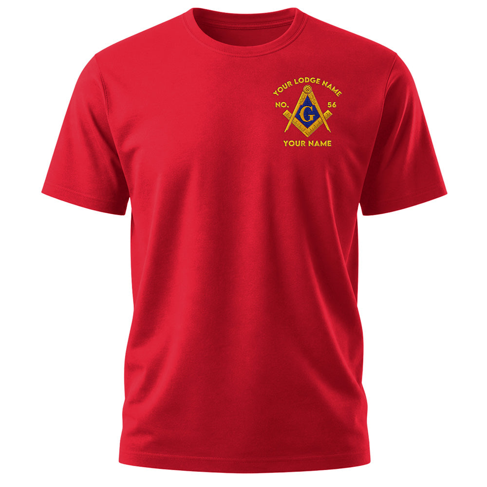 250th Anniversary USA Custom T-Shirt -Embroidered