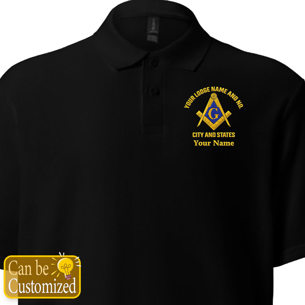 250th Anniversary USA Custom Embroidered Polo Shirt